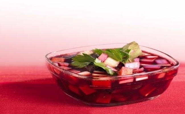 Marinada de vino tinto